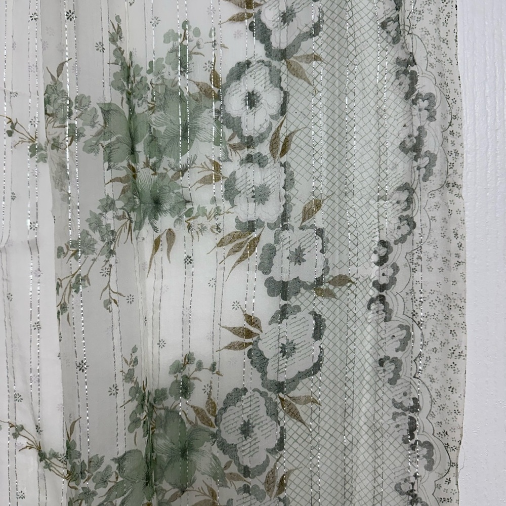 Floral Lace Long Scarf